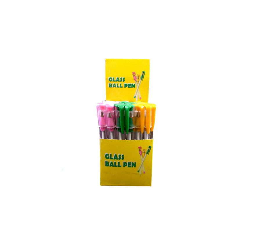 GLASS PEN BOX 36CT
