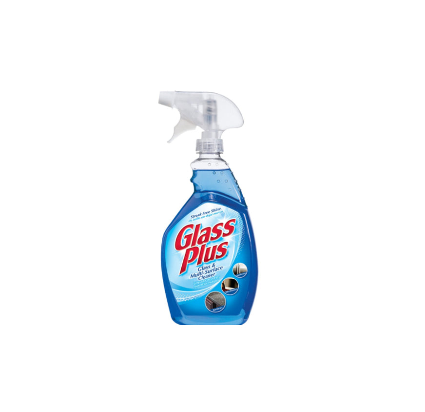 GLASS PLUS CLEANER 32OZ