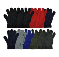 GLOVES WINTER 12PAIR PLAIN