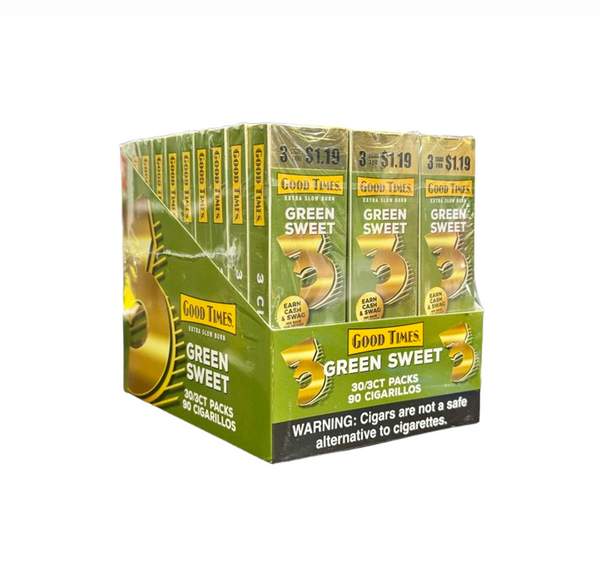 GOOD TIME 3/1.19/30CT GREEN SW