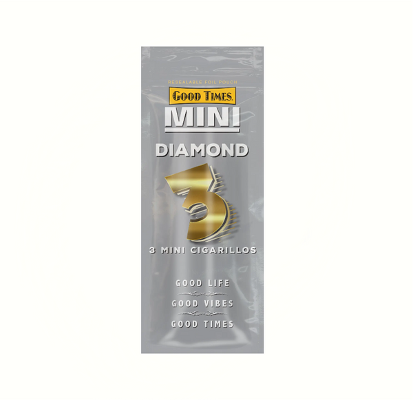 GOOD TIME MINI POUCH DIAMOND 3/$1.19 15/3pk