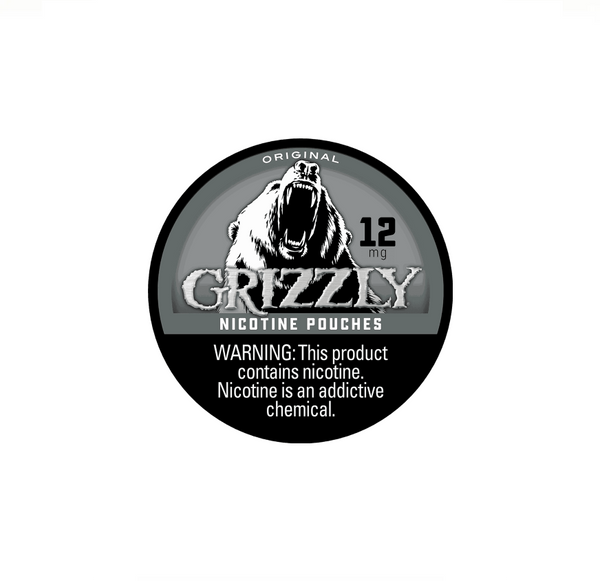 GRIZZLY NIC PCH ORIG 12MG
