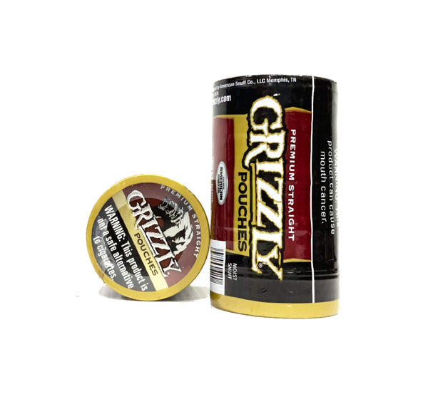 GRIZZLY POUCHES STRAIGHT 5CT