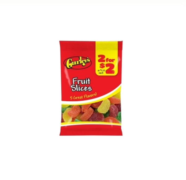 GURLEYS 2/$2 FRUIT SLICES 12CT