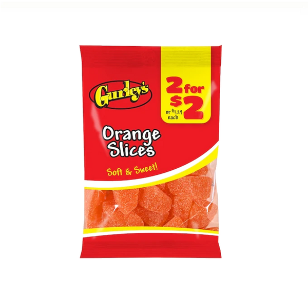 GURLEYS 2/$2 ORANGE SLICE 12CT