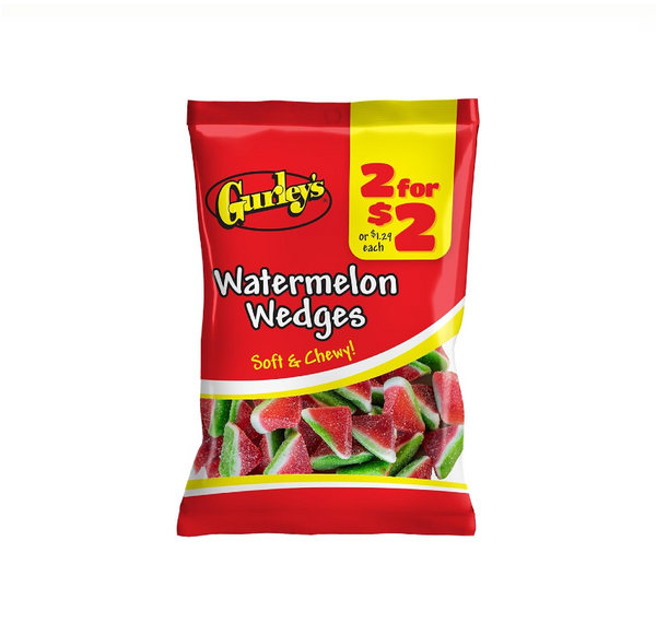 GURLEYS 2/$2 WTEMLN WEDGE 12CT