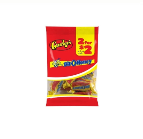 GURLEYS 2/$2 BIT O HONEY CANDY