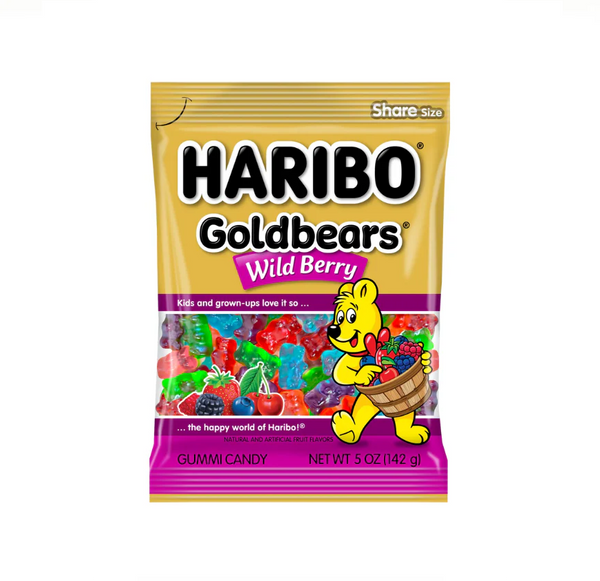 HARIBO GOLD BEARS W BERRY -5oz