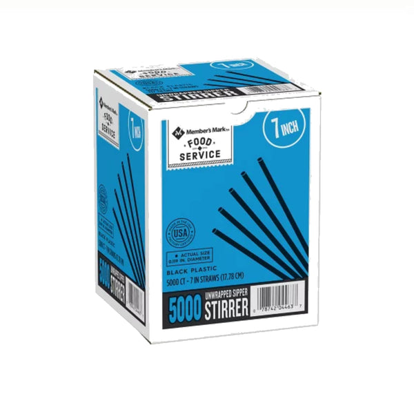 HEFTY SIPPER STRAW 5000CT