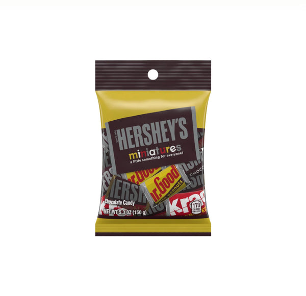 HERSHEY MINIATURE 5.3OZ BAG