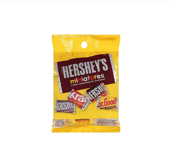 HERSHEY MINIATURES 4.8OZ BAG