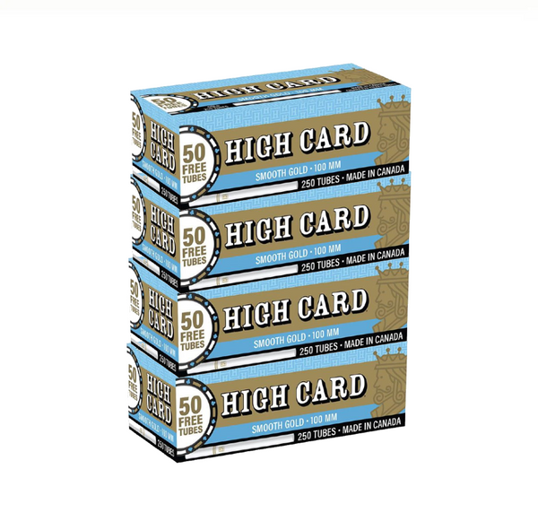 HIGH CARD TUBE GOLD100 4/250PK