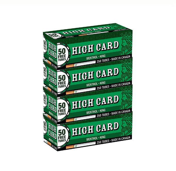 HIGH CARD TUBE MNTHKING4/250PK