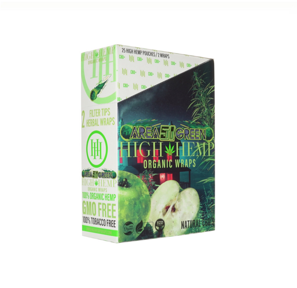 HIGH HEMP WRAPS GREEN