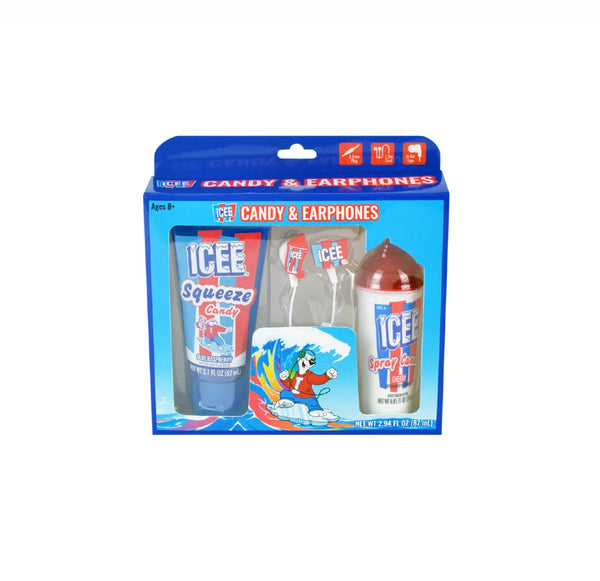 ICEE CANDY & EARPHONES 6PK