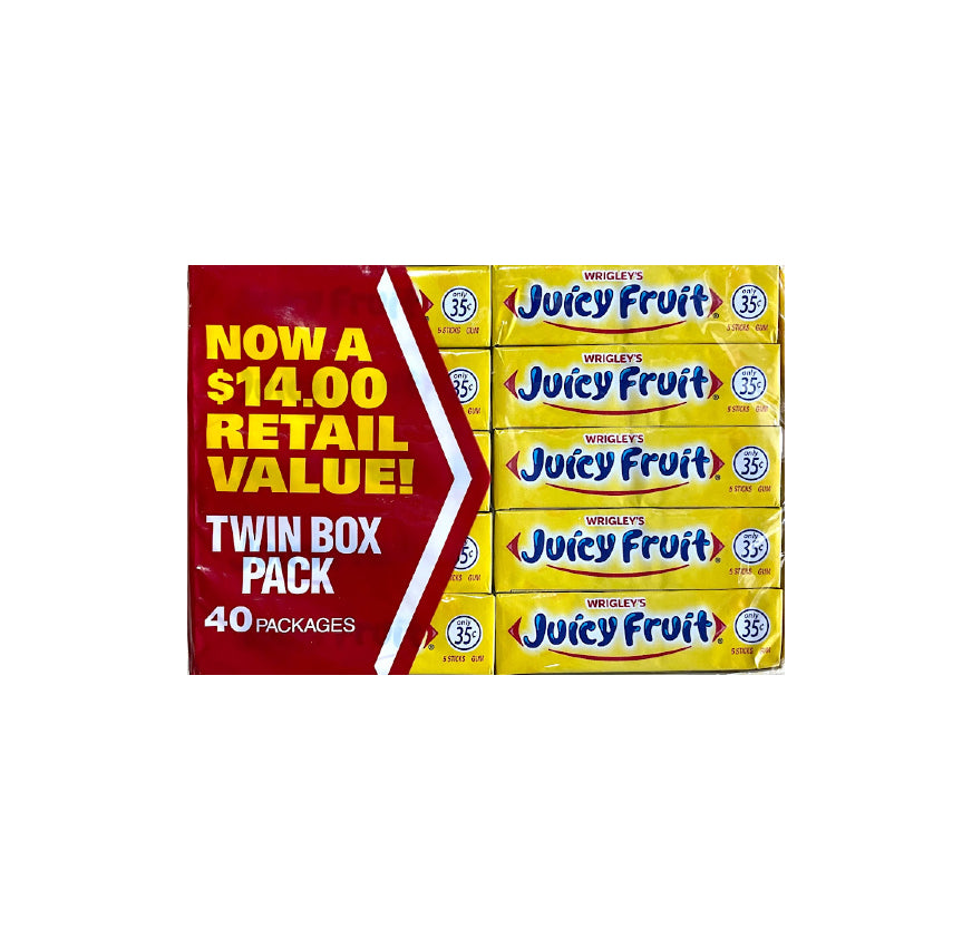 WRIGLEY'S JUICY FRUIT 40CT