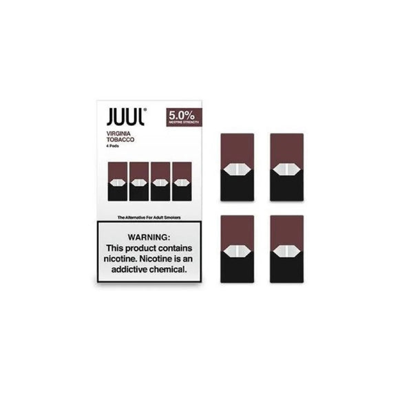 JUUL VIRGINIA TOB 5%4PK