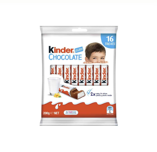KINDER CHOCOLATE LRG 16CT