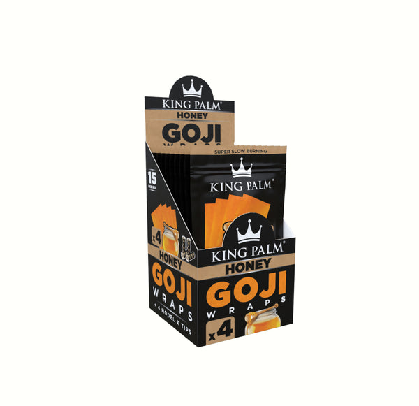 KING PALM  GOJI HONEY 15/4PK