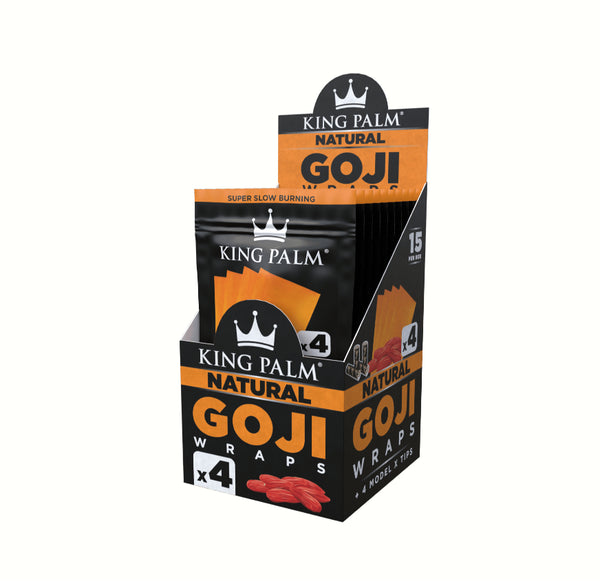 KING PALM  GOJI NATURAL 15/4PK