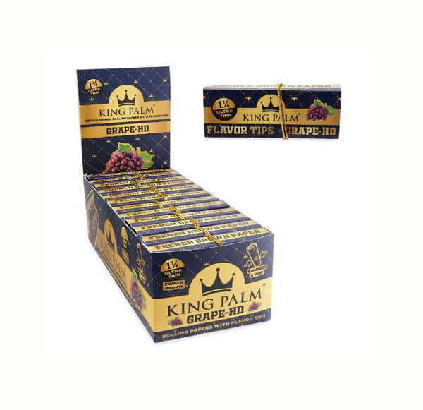 KING PALM P&TIP11/14GRAPE24CT