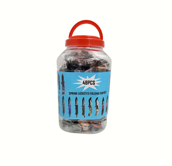 KNIFE ASST JAR 2PK 48CT