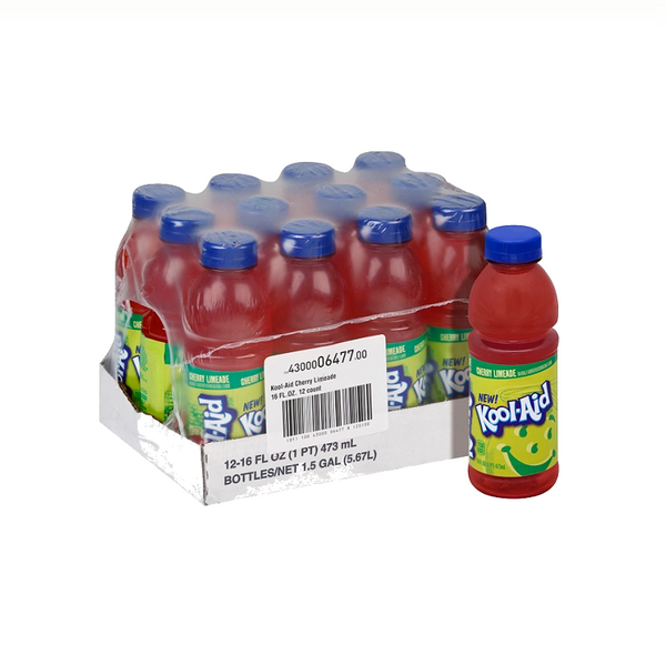 KOOL-AID CHRY LIMEADE 12CT 16O