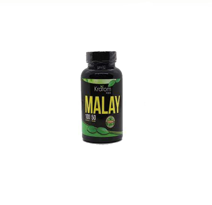 KRATOM KAPS 50g MALAY 100 CT