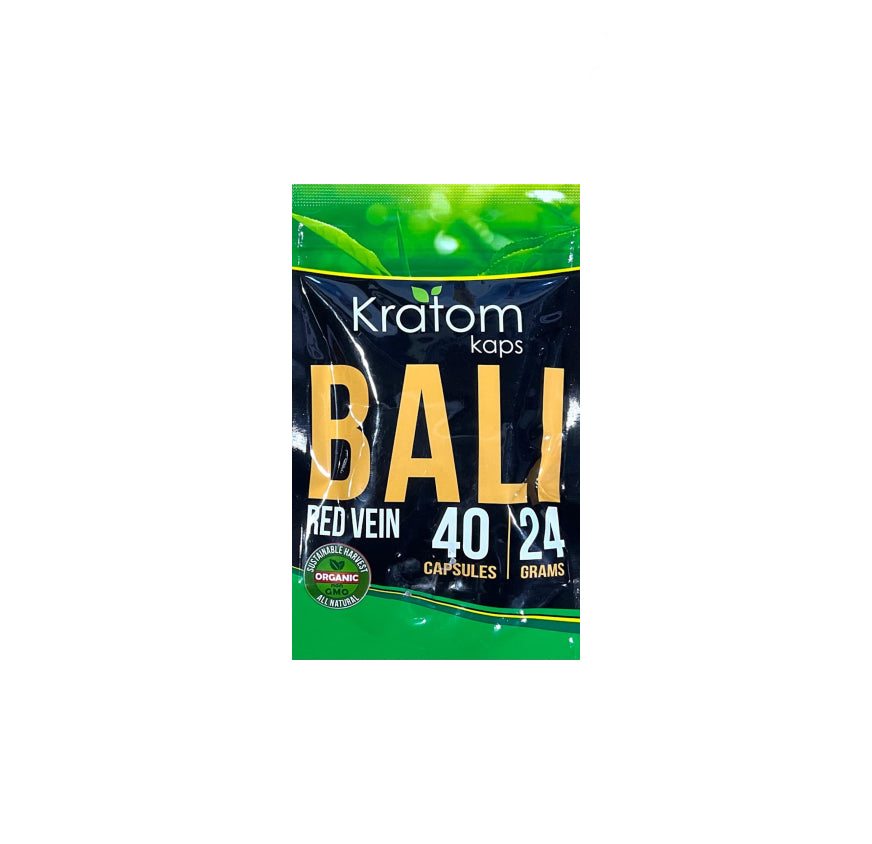 KRATOM KAPS 24g BALI 40CT