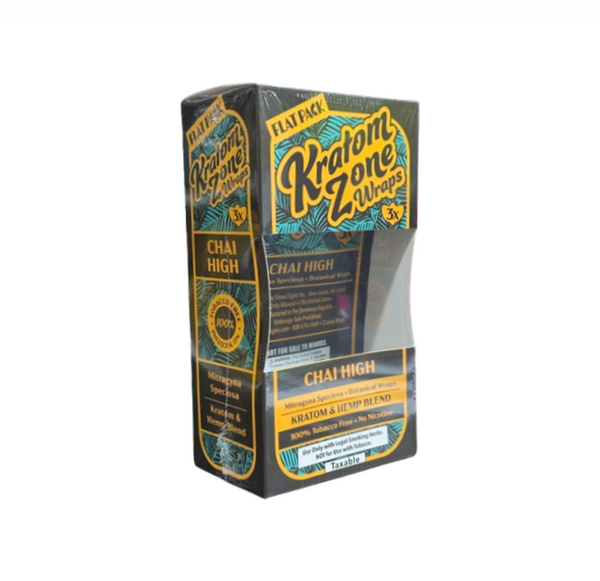 KRATOM ZONE WRAP15CT CHAI HIGH