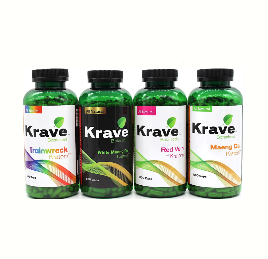 KRAVE KRATOM CAPSULE 500CT