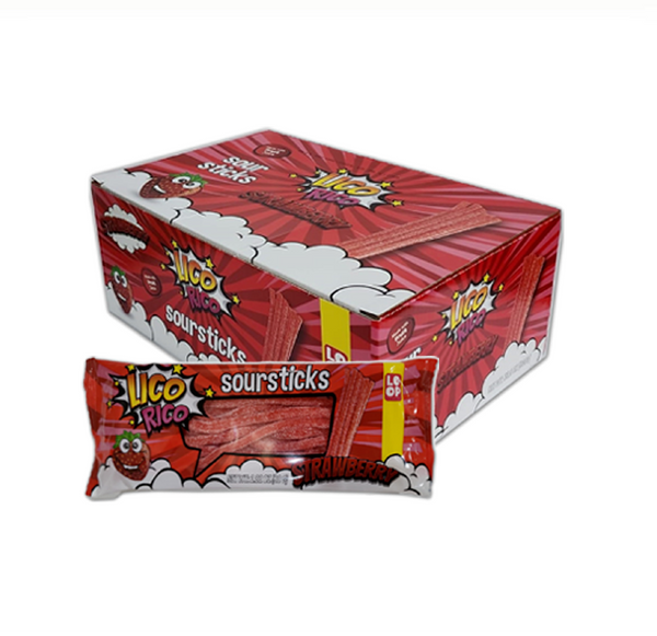 LICO RICO 2.8OZ 12CT STRAWBER