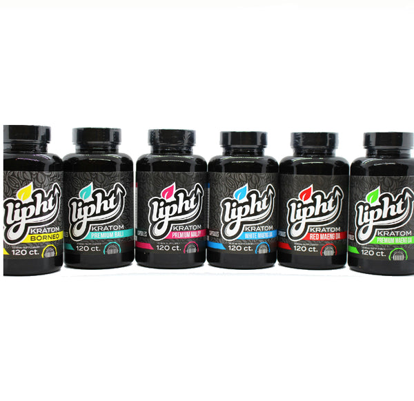 LIPHT KRATOM CAPSULES 120CT