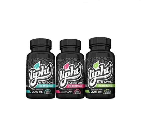 LIPHT KRATOM CAPSULES 225CT
