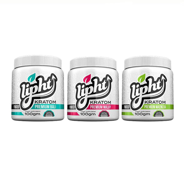 LIPHT KRATOM POWDER 100GM