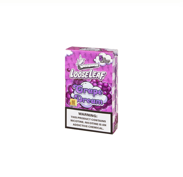 LOOSELEAF WRAP GRAPEDREAM5/8PK