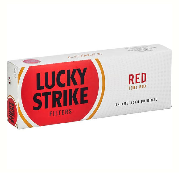 LUCKY STRIKE RED 100BX 1.50OFF