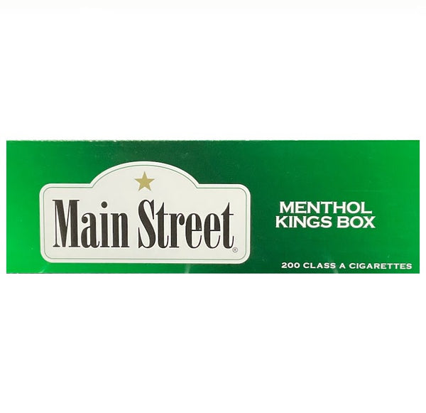 MAIN STREET MENTHOL BOX