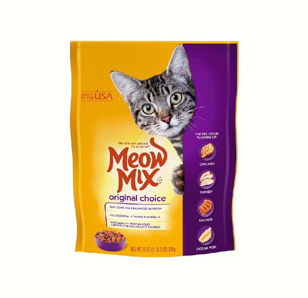 MEOW MIX CAT FOOD 18OZ SINGLE