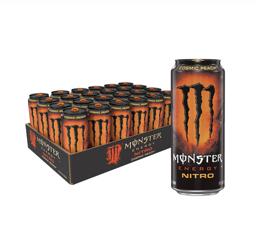 MONSTER 16oz24CT COSMIC PEACH