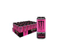 MONSTER 16oz24CT RESBERRY TEA