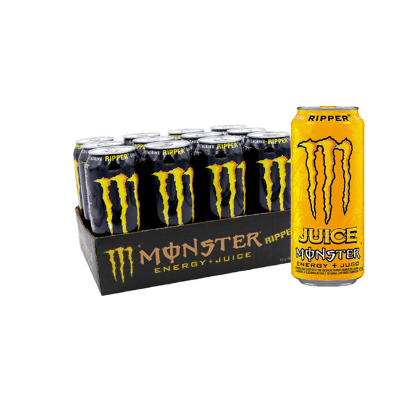 MONSTER 16oz24CT RIPPER YELLOW