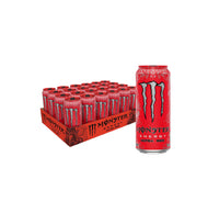MONSTER 16oz24CT ULTRA  RED