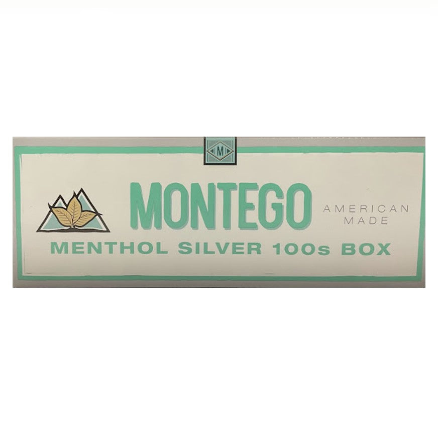 MONTEGO MENTHOL SILVER 100BX
