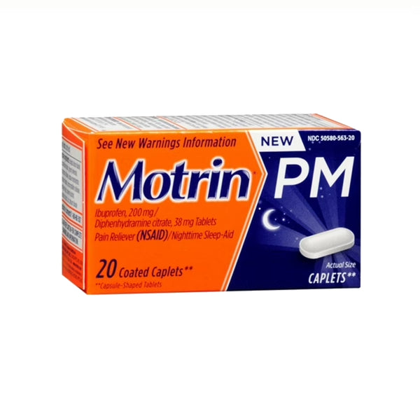 MOTRIN PM CAPLETS 20PK