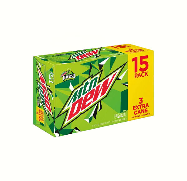 MOUNTAIN DEW 15PK/2CT 3 EXTRA