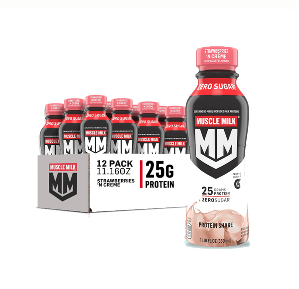 MUSCLE MILK*S STRAWBERRY  CREM
