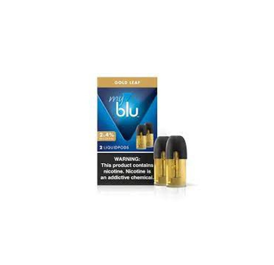 MY BLU GOLD LEAF2.4% 2*5 PODS
