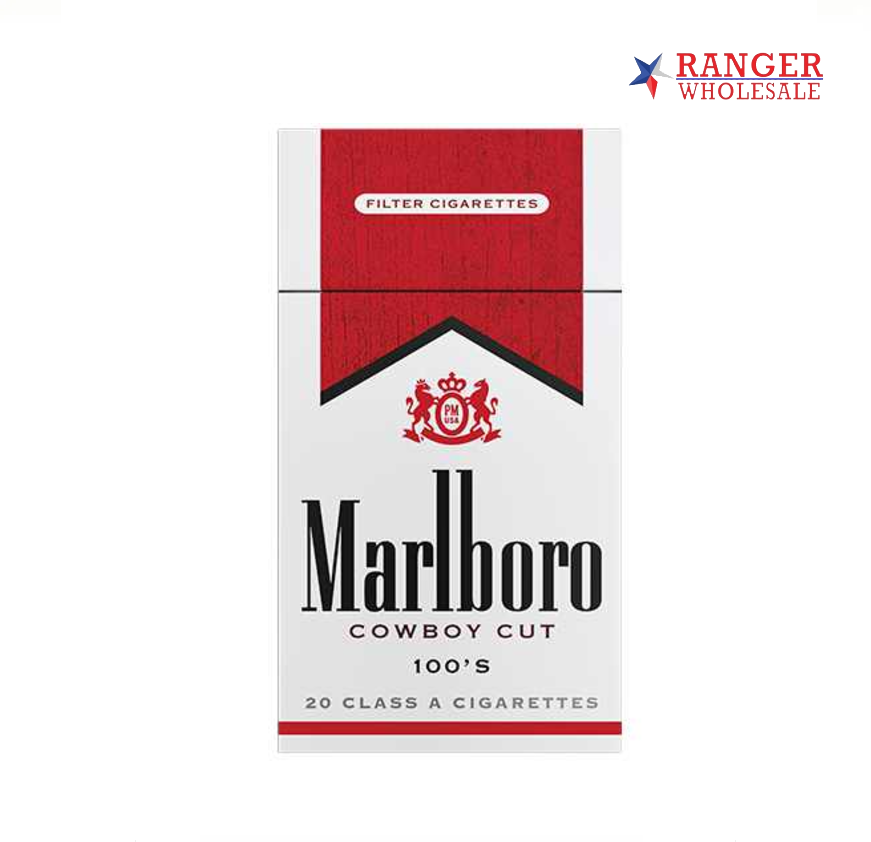 MARLBORO COWBOY CUT RED 100BX