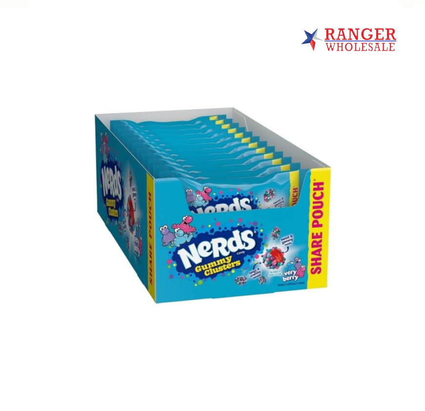 NERDS 3OZ/12CT VERY BERRY SHAR